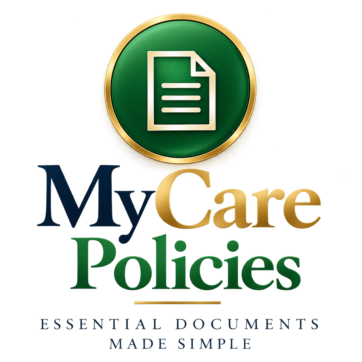 MyCarePolicies — Essential documents made simple